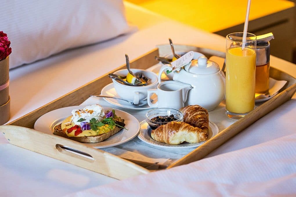 Room Service Breakfast - Whitley Hall Hotel