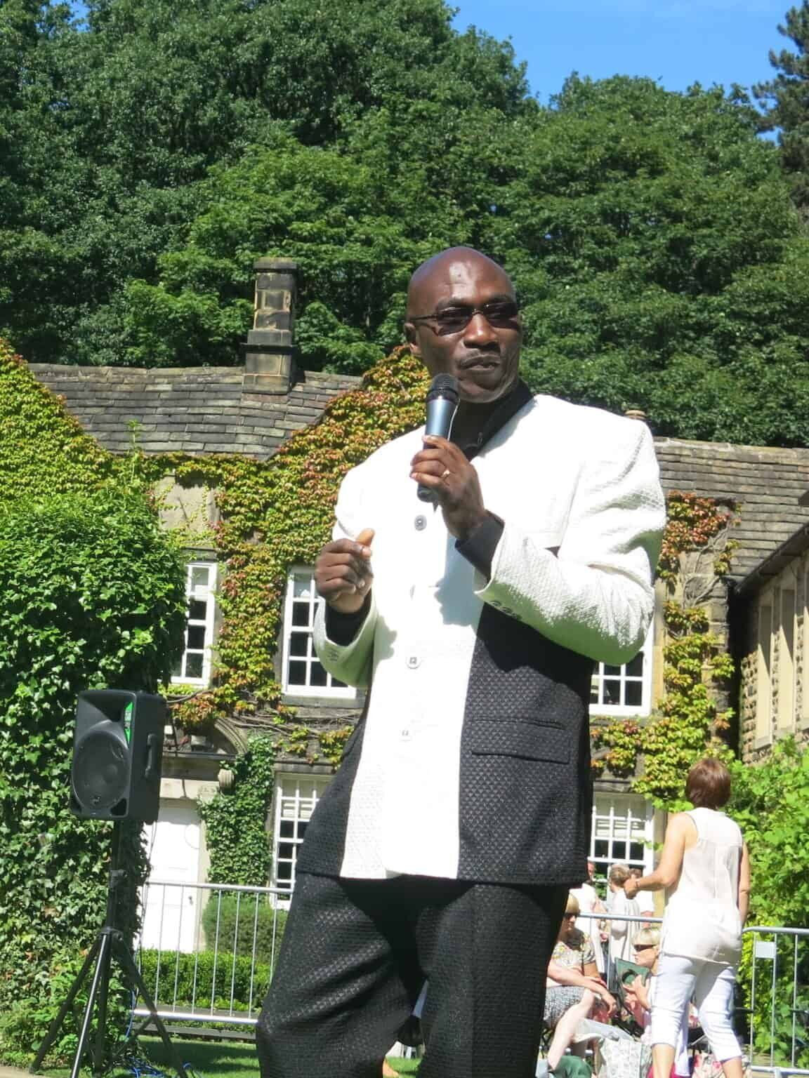 Singing in the garden